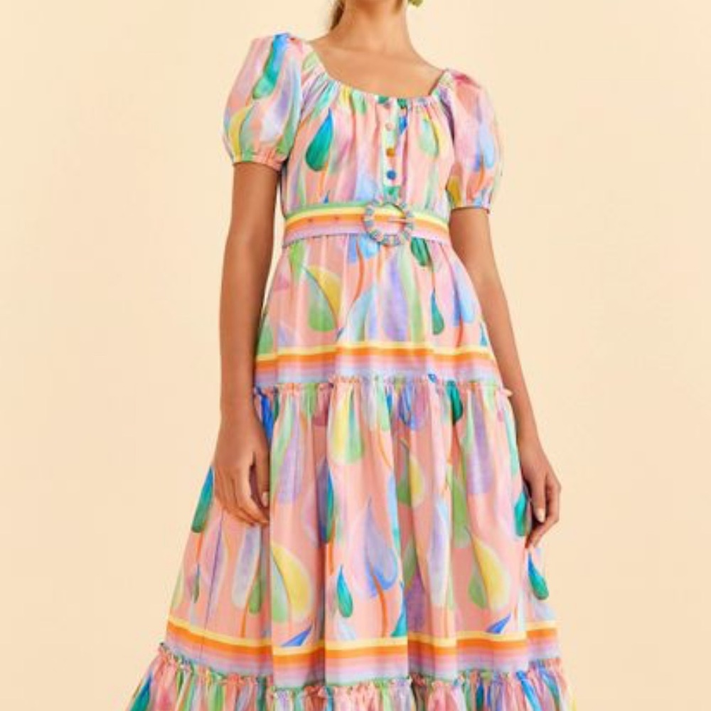 Farm rio pastel maxi dress